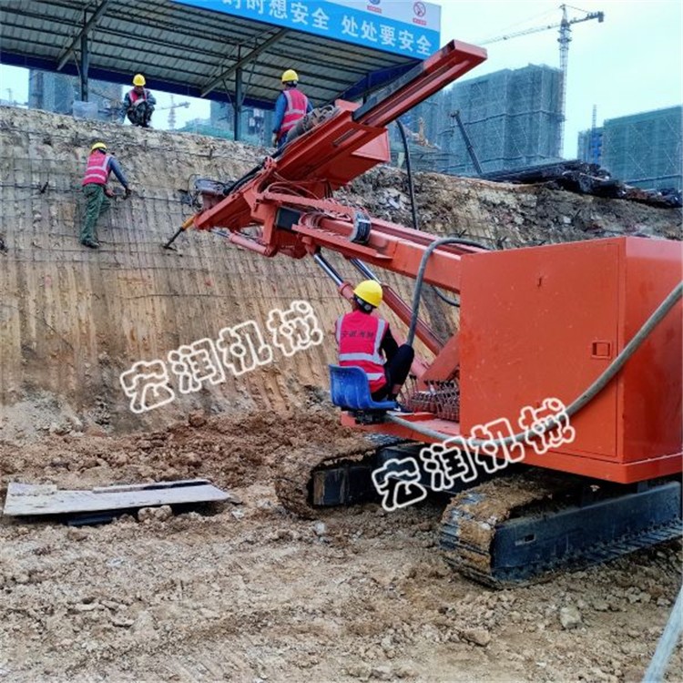 生產多功能液壓錨固鉆機，山體護坡鉆孔機