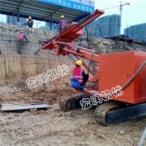 生產多功能液壓錨固鉆機，山體護坡鉆孔機